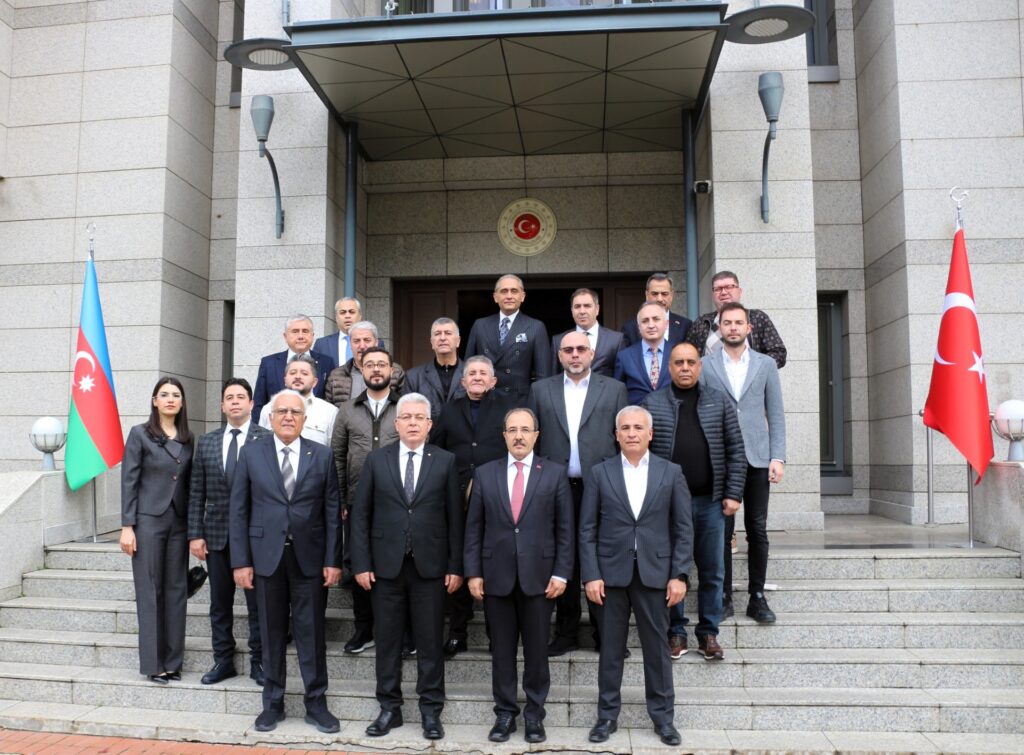 Nizip Ticaret Odası Heyeti, Bakü Büyükelçiliği’ni Ziyaret Etti