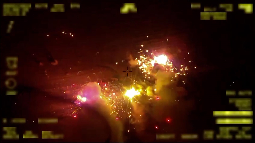 MİT, PKK/YPG’nin Esed rejiminden ele geçirdiği 12 tır, 2 tank ve 2 depoyu imha etti