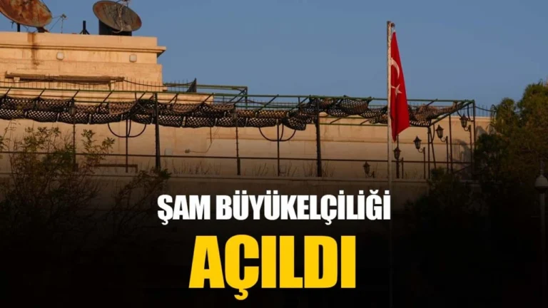 Türkiye’nin Şam Büyükelçiliği yeniden faaliyete geçti