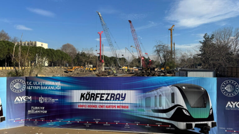 Kocaeli’ni ulaşımda bir üst seviyeye çıkaracak Körfezray Metro Projesi