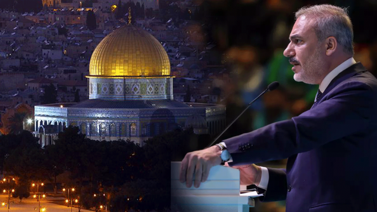 Dışişleri Bakanı Hakan Fidan, “”Kudüs davasından geri durmamız imkansız”