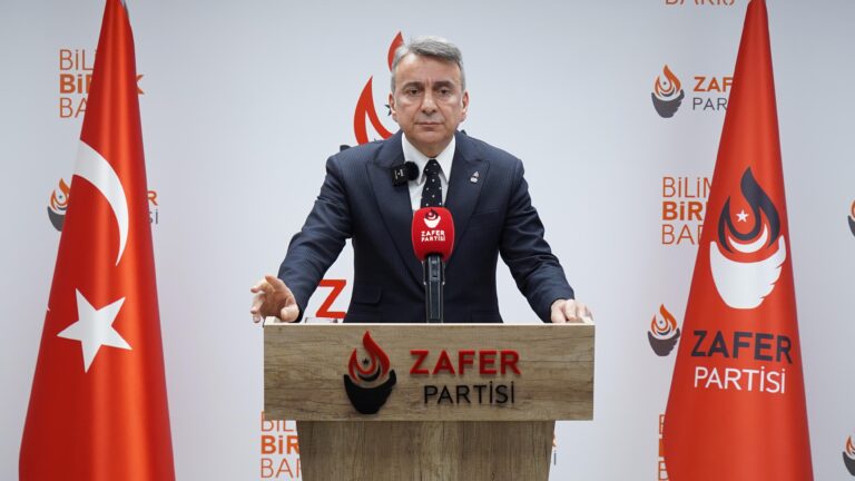 Zafer Partisi Sözcüsü Azmi Karamahmutoğlu, partisinin gündeme ilişkin görüşlerini paylaştı
