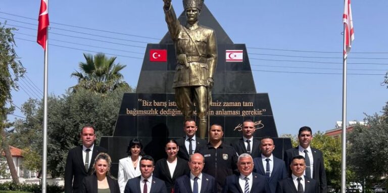 KKTC Cumhurbaşkanı Ersin Tatar  Sivil Savunma Teşkilatı’nı ziyaret etti