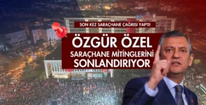 İBB Başkanı Ekrem İmamoğlu’nun tutuklanmasının ardından başlayan protestolar, altıncı kez Saraçhane’de devam etti…