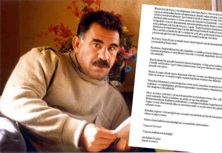 Abdullah Öcalan’ın mektubuna ilk yandaş tepki yurt dışından