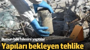 İstanbul’da bir yapının inşaatında hileli beton kullanıldığı ortaya çıktı…