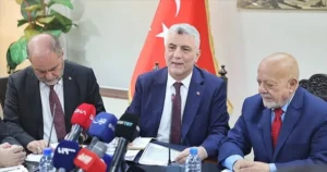 Bakan Bolat,”Türkiye ile Suriye önümüzdeki süreçte, etle tırnak gibi ekonomilerini halklarının menfaatleri doğrultusunda daha da geliştirecek”…