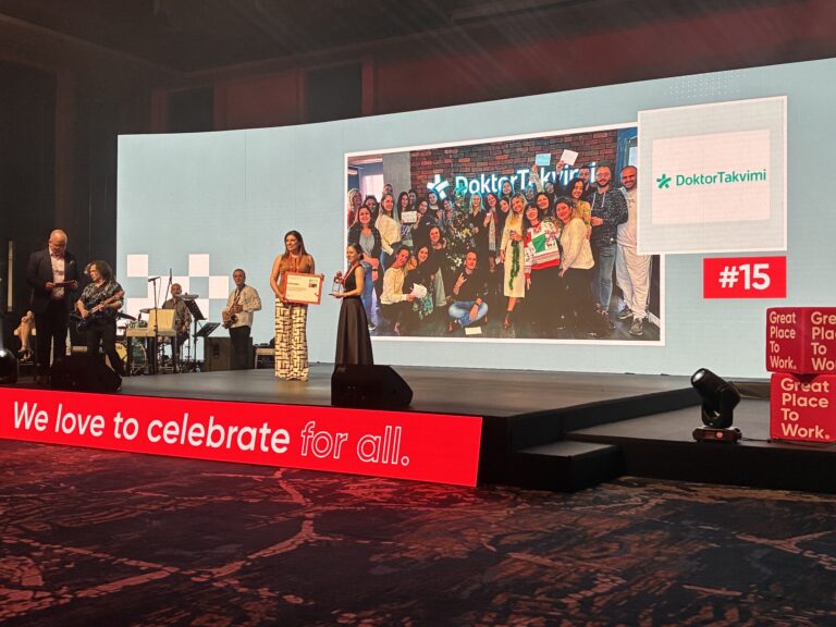 DoktorTakvimi, bu yıl da Great Place To Work Türkiye’nin En İyi İşverenleri listesinde yerini aldı
