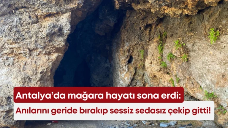 Antalya tarihi Kaleiçi’nde surlarda bulunan bir mağarada 4 yıldır hayatını sürdüren 63 yaşındaki Hüseyin Urlu, sessiz sedasız yaşadığı mağarayı terk etti…