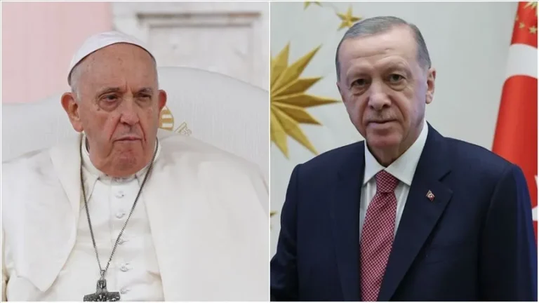 Erdoğan’dan Papa Fransuva için taziye mesajı…