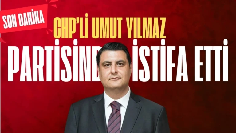 Haftalardır partisiyle ters düşen CHP’li Şehitkamil Belediye Başkanı Umut Yılmaz, partisinden istifa etti…