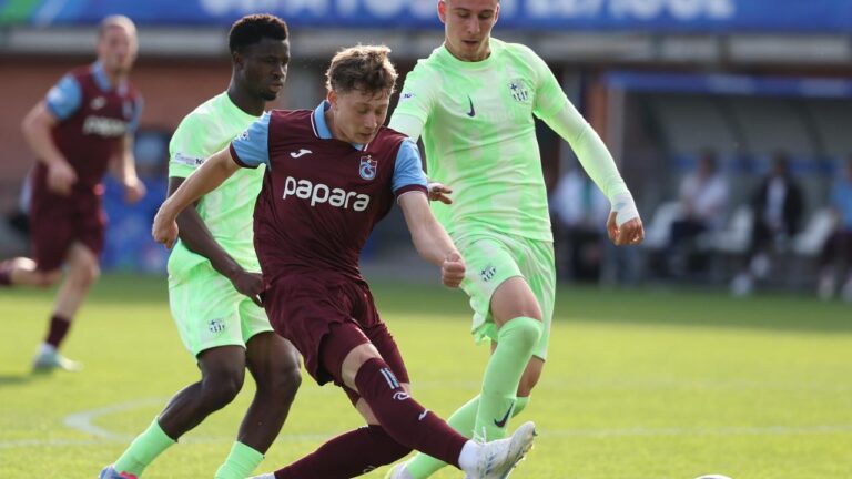 Trabzonspor, UEFA Gençlik Ligi finalinde Barcelona’ya 4-1 mağlup oldu