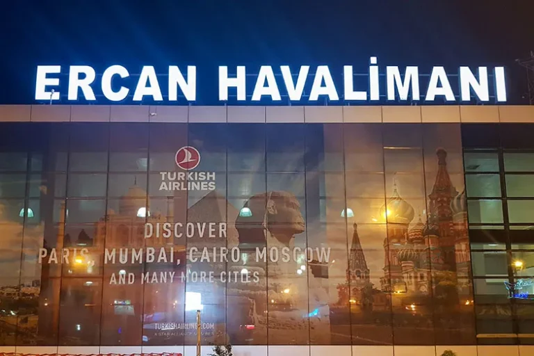 Ercan Havalimanı’nda yolcu sayısı yüzde 18.87, uçak sayısı ise yüzde 21.77 arttı…