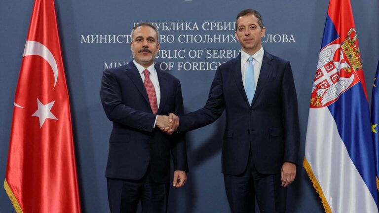 Bakan Fidan, Sırbistan Dışişleri Bakanı Curiç ile görüştü…