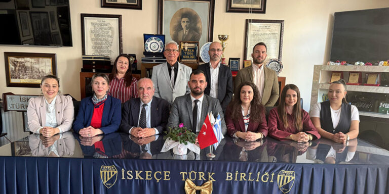 İskeçe Türk Birliği’nin yeni başkanı Kerem Abdurahimoğlu oldu…