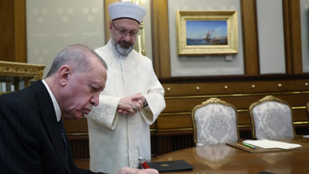 Cumhurbaşkanı Erdoğan, TDV’ye kurban bağışında bulundu