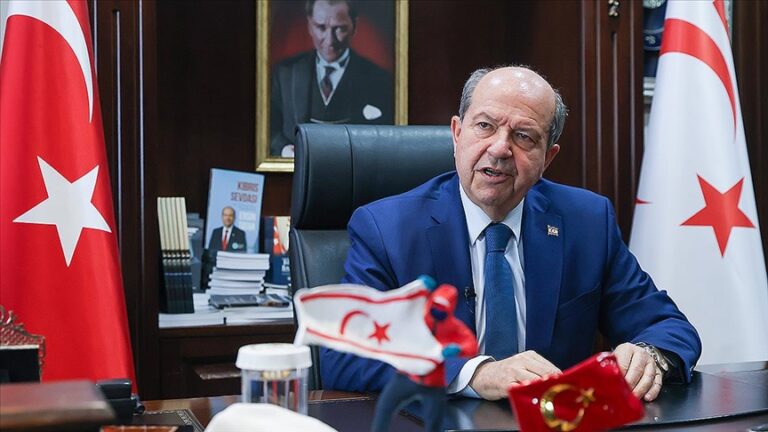 KKTC Cumhurbaşkanı Ersin Tatar, “Kıbrıs Türk halkının iradesi ve egemenlik hakkı yok sayılamaz”…