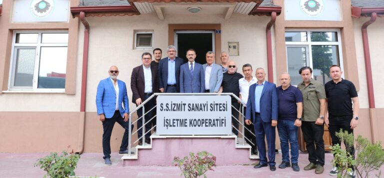 Vali Aktaş’tan İzmit Sanayi Sitesi’nde inceleme turu