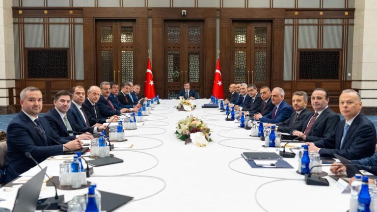 Ekonomi Koordinasyon Kurulu (EKK), Cumhurbaşkanı Yardımcısı Cevdet Yılmaz başkanlığında toplandı.