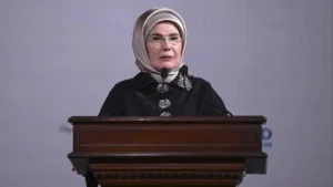 Cumhurbaşkanı Erdoğan’ın eşi Emine Erdoğan, “dünyanın kadınların dönüştürücü gücüne her zamankinden daha fazla ihtiyacı var”