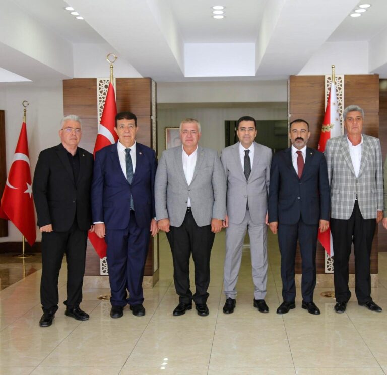 Nizip Ticaret Odası (NTO) yönetiminden, Şanlıurfa Emniyet Müdürü Atilla Aksoy’a ziyaret