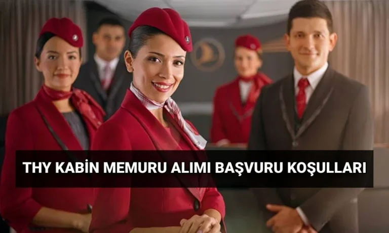 Türk Hava Yolları tarafından hizmet sektörü için tecrübeli ve tecrübesiz kabin memuru alımı