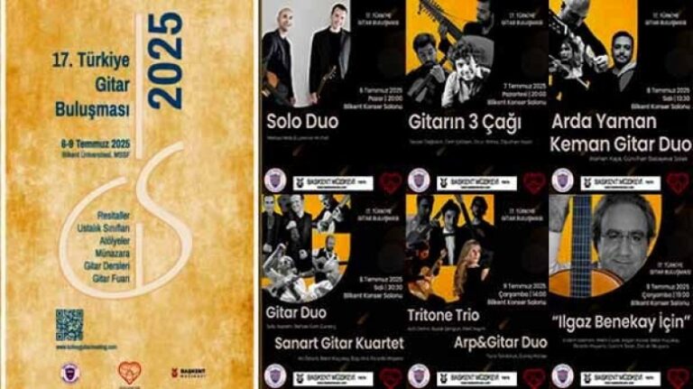Başkent Ankara’da 17. Türkiye Gitar Buluşması!