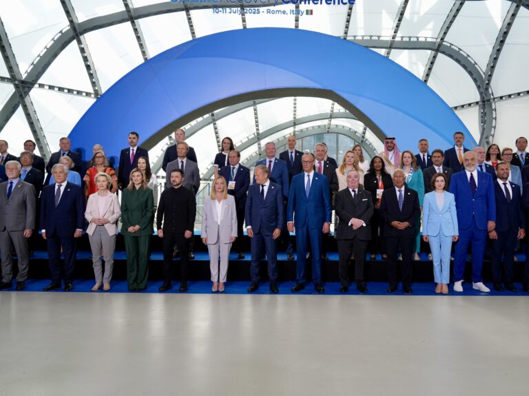 Bakan Kurum, Roma’da düzenlenen “2025-Ukrayna iyileştirme konferansı”na katıldı