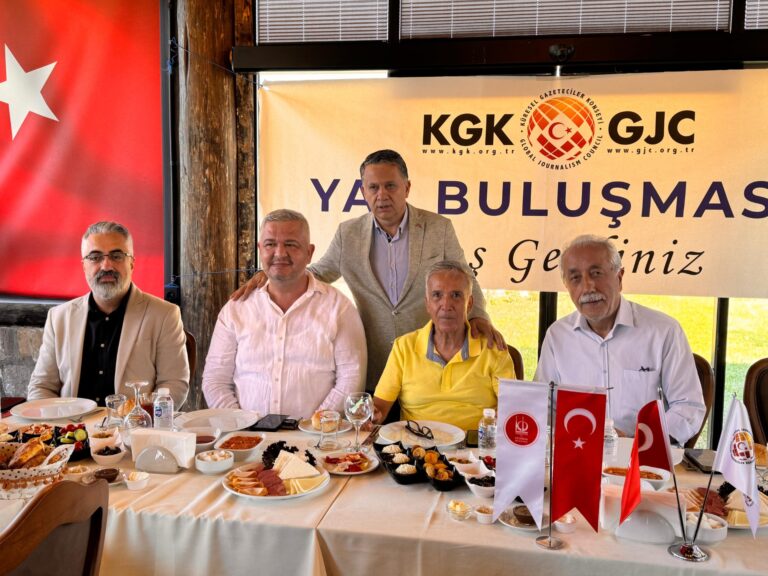 Küresel Gazeteciler Konseyi (KGK) Ailesi, ‘Yaz Buluşması’ için Ankara’da bir araya geldi