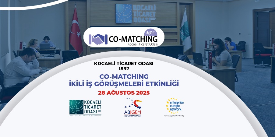 Kocaeli Ticaret Odası’dan dünya pazarlarına davet; Co-Matching İkili İş Görüşmeleri