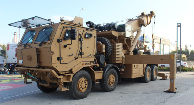 Türkiye’nin lider mühendislik ve teknoloji firmalarından MPG, IDEF 2025’te 8×8 kurtarıcı aracıyla katıldı