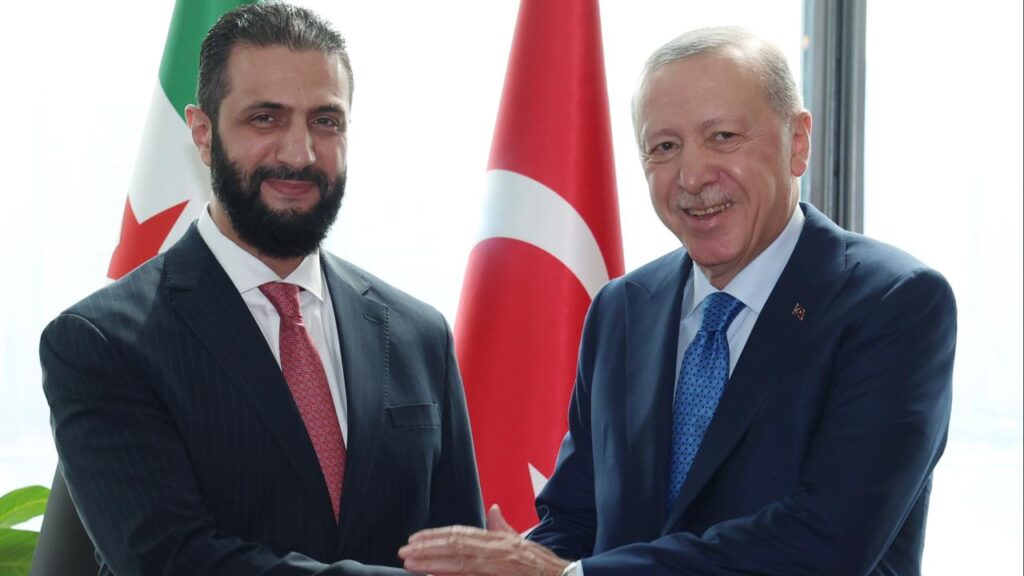 Cumhurbaşkanı Erdoğan, Suriyeli mevkidaşı Şara ile görüştü