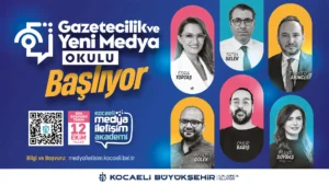 Kocaeli Büyükşehir Belediyesi’nden: Geleceğin gazetecileri Kocaeli’de yetişecek