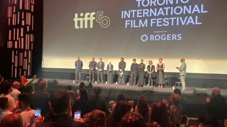 TRT ortak yapımı “Filistin 36” Filistin’in Oscar adayı oldu, Toronto’da alkışlarla uğurlandı