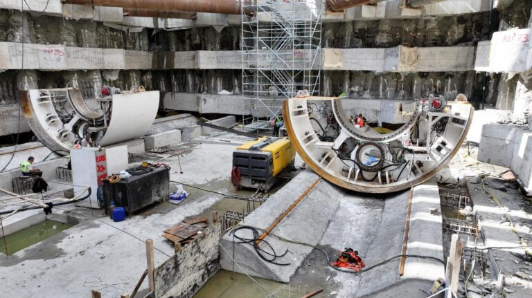 Körfezray projesi hız kesmeden devam ediyor; Dev köstebeklerden 2’sinin daha montajı başladı