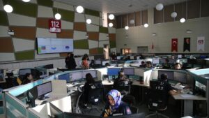 112 Acil Çağrı Merkezlerine 10 Ekim 2024-10 Ekim 2025 tarihleri arasında 96 milyon 919 bin 400 başvuru yapıldı…