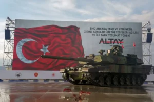Cumhurbaşkanı Erdoğan, BMC Ankara Tank ve Yeni Nesil Zırhlı Araçlar Üretim Tesisi Açılışı ve İlk Yeni Altay Tankları Teslimat Töreni’nde konuştu.