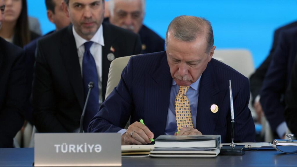 Cumhurbaşkanı Erdoğan, Türk Devletleri Teşkilatı (TDT) 12. Zirvesi kapsamında, TDT Gebele Zirve Bildirisi’ni imzaladı…