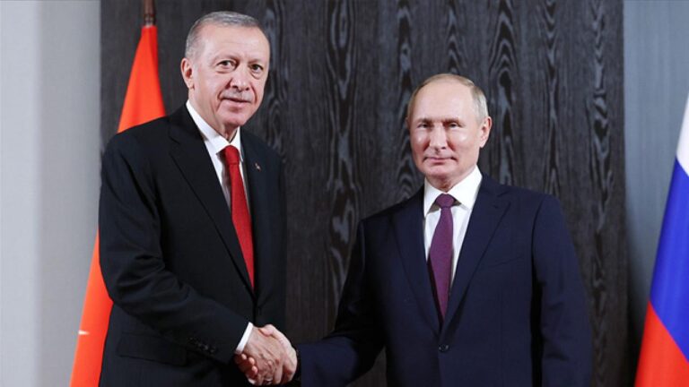 Cumhurbaşkanı Erdoğan, Rusya Devlet Başkanı Putin’le görüştü