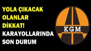 Karayolları Genel Müdürlüğü Yol Durumu Bülteni