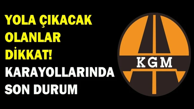Karayolları Genel Müdürlüğü Yol Durumu Bülteni