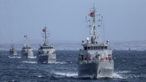 Türkiye’nin ev sahipliğinde Saros Körfezi’nde düzenlenen “Nusret- 2025 Davet Tatbikatı” bugün tamamlanıyor…