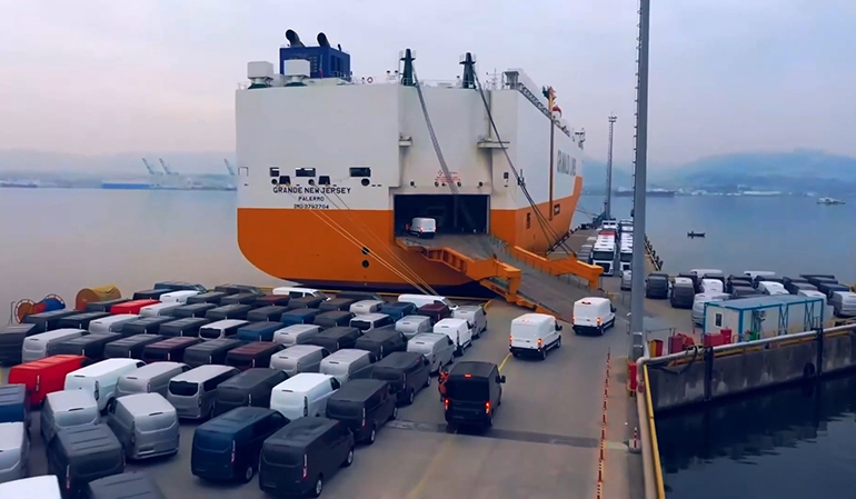 Otomotiv ihracatı eylülde 3,7 milyar dolar oldu