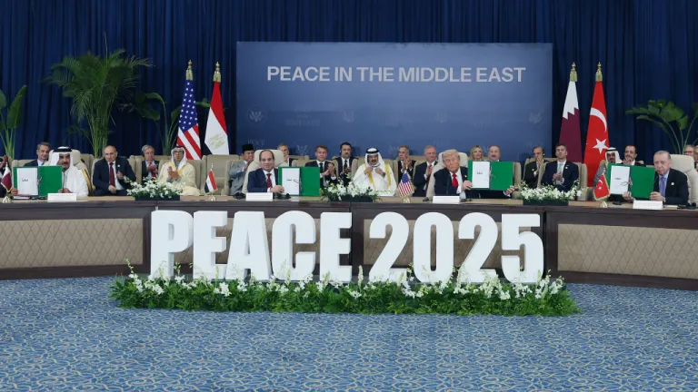 Şarm El-Şeyh Zirvesinde ’Yeni Bir Ortadoğu’nun Doğuşu’