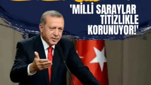 Cumhurbaşkanı Erdoğan: Türkiye Cumhuriyeti, Osmanlı miraslarını titizlikle korumaktadır