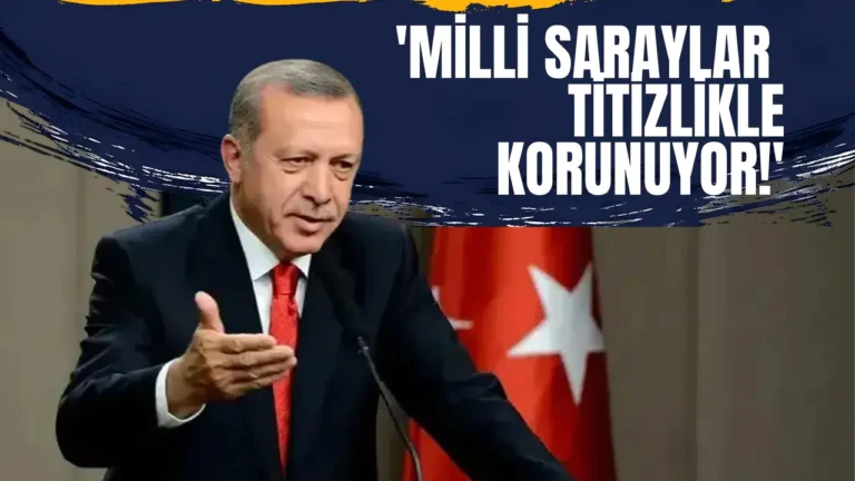 Cumhurbaşkanı Erdoğan: Türkiye Cumhuriyeti, Osmanlı miraslarını titizlikle korumaktadır