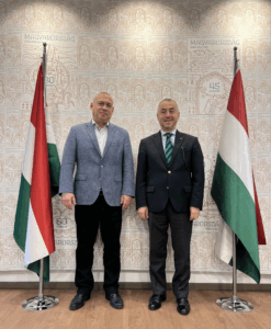 İstanbul’un Macaristan Fahri Konsolosu Şahbaz’dan Başkonsolos Keller László’ya Ziyaret