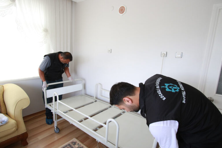 Kocaeli Büyükşehir Belediyesi’den 2025’te 4 bin vatandaşa hasta karyolası