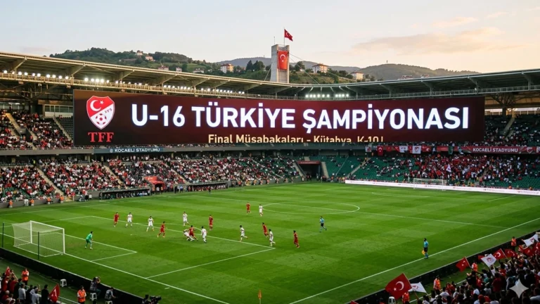 U-16 Türkiye Şampiyonası’nda Kocaeli Vedası: Tek Teselli Final Heyecanı