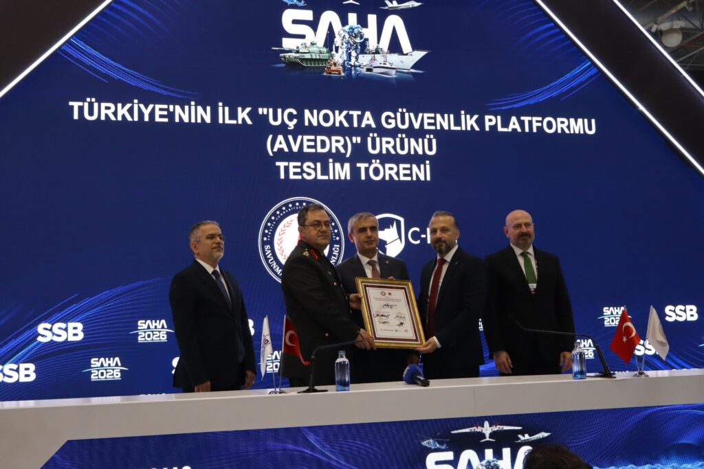 Türkiye’nin İlk Yerli AV/EDR Uç Nokta Güvenlik Platformu  Milli Savunma Bakanlığı’na Teslim Edildi